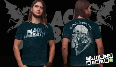 Футболки с полной запечаткой: Black Sabbath